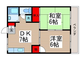 メゾンフォルテ－ヌの物件間取画像